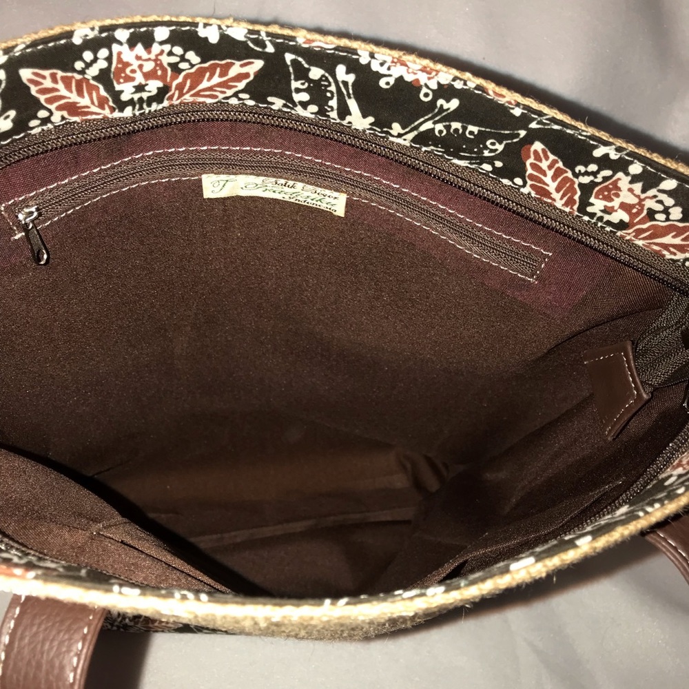 Brand new ethnic Batik Tote Bag Handbag - Picture 3 of 6